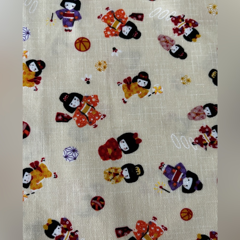 Geisha Girl Fabric